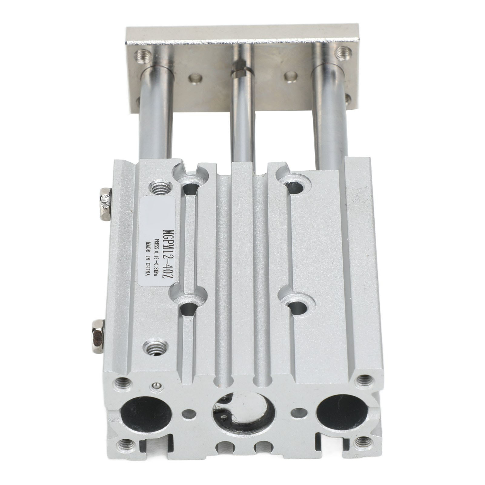 Smc-pneumatikzylinder Typ 3-kolben, Doppeltwirkend, 12 Mm Bohrung, 40 Mm Hub, Mit Führung