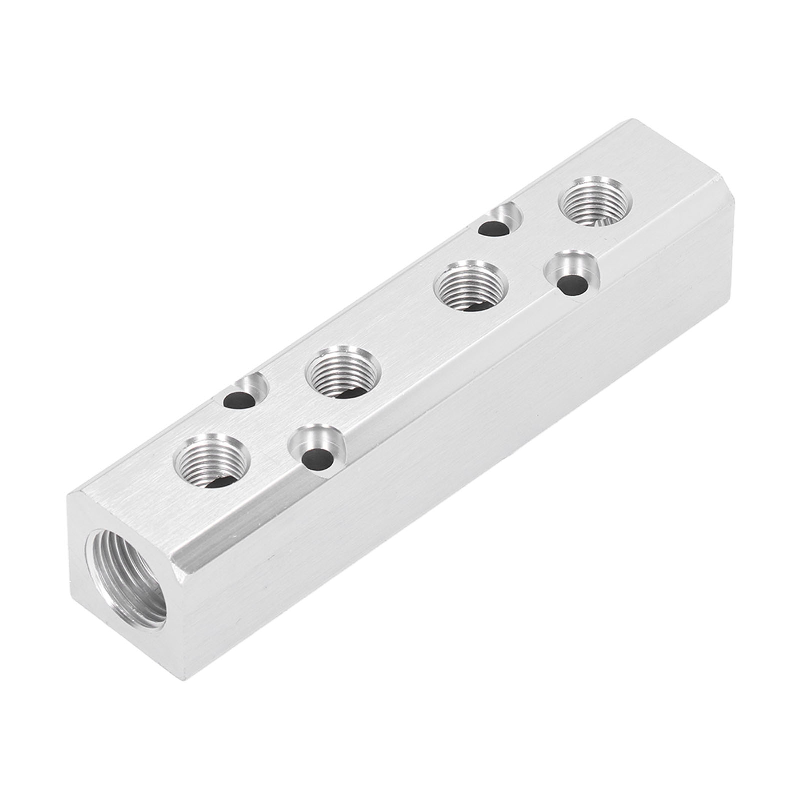 Pneumatischer Luftverteilerblock Mit Verteiler, Abzweigverschraubung, G1/2-einlass, G1/4-auslass, 30x30 Mm Sy30-02-4f
