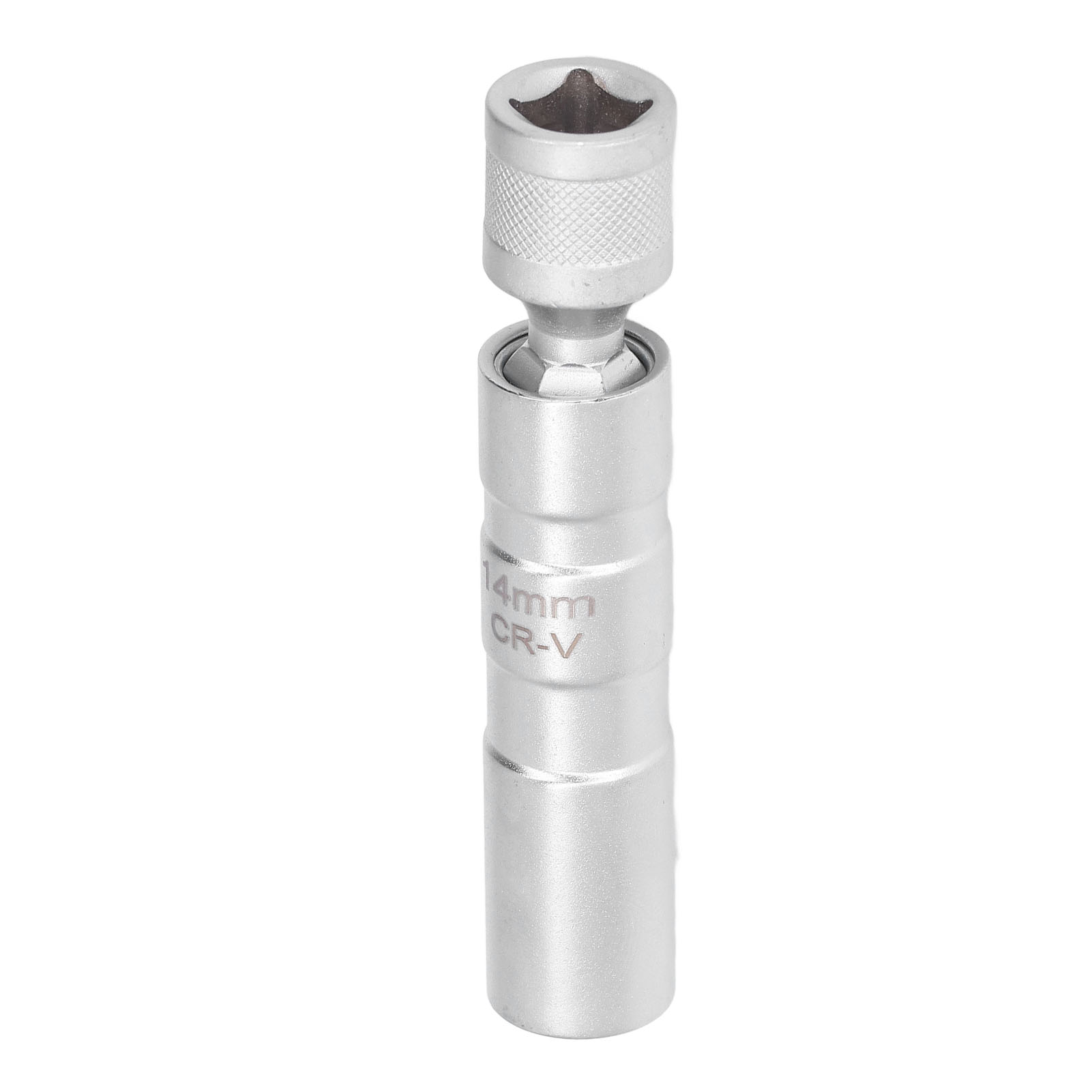3/8" Universal-magnet-zündkerzensteckschlüssel Mit Dünner Wandung, 12-punkt, Aus- Und Einbauwerkzeug, 14 Mm / 0,55 Zoll