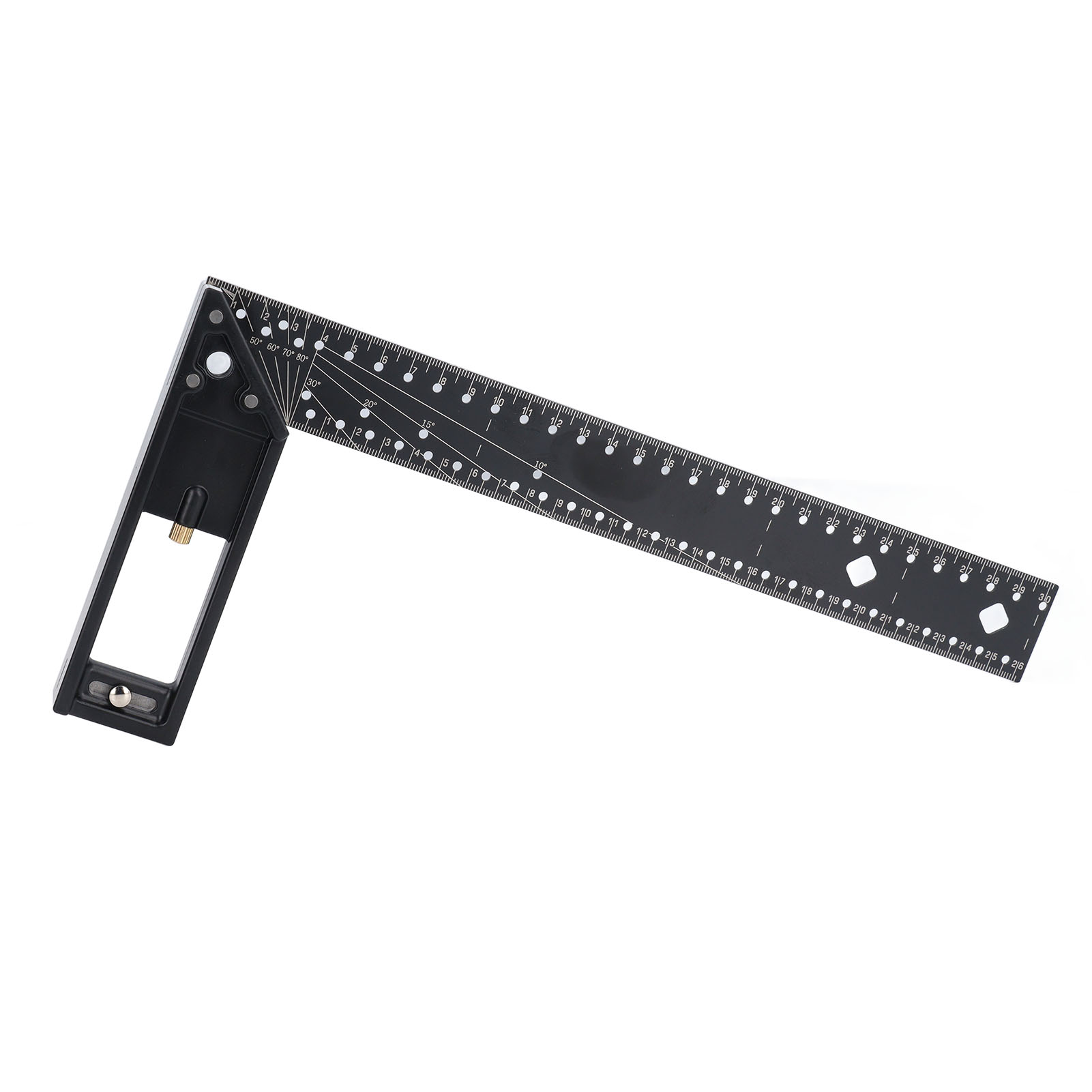 Professionelles Mehrwinkel-messlineal 45° 90° Universal-kombinations-präzisionswinkel-markierungswerkzeug 30 Cm
