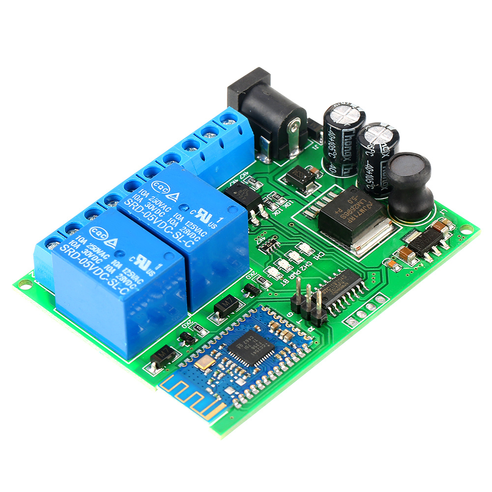 2-wege-bluetooth-relaismodul Zur Drahtlosen Led-motorsteuerung, Kompatibel Mit Ios Und Android.