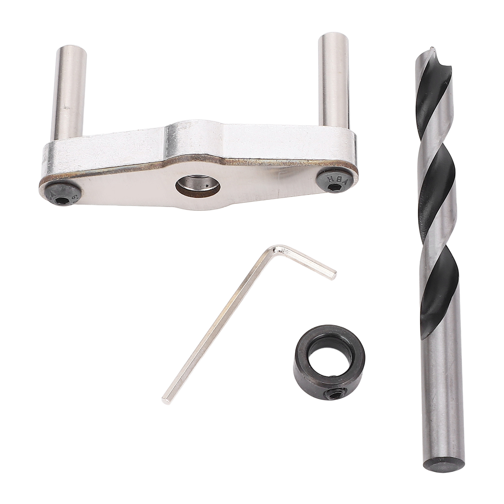 Dübelbohrlehren-set Aus Aluminium Und Edelstahl Zum Bohren Gerader Löcher, Kalibrierung 0 Bis 60 Mm, Selbstzentrierend 8 Mm