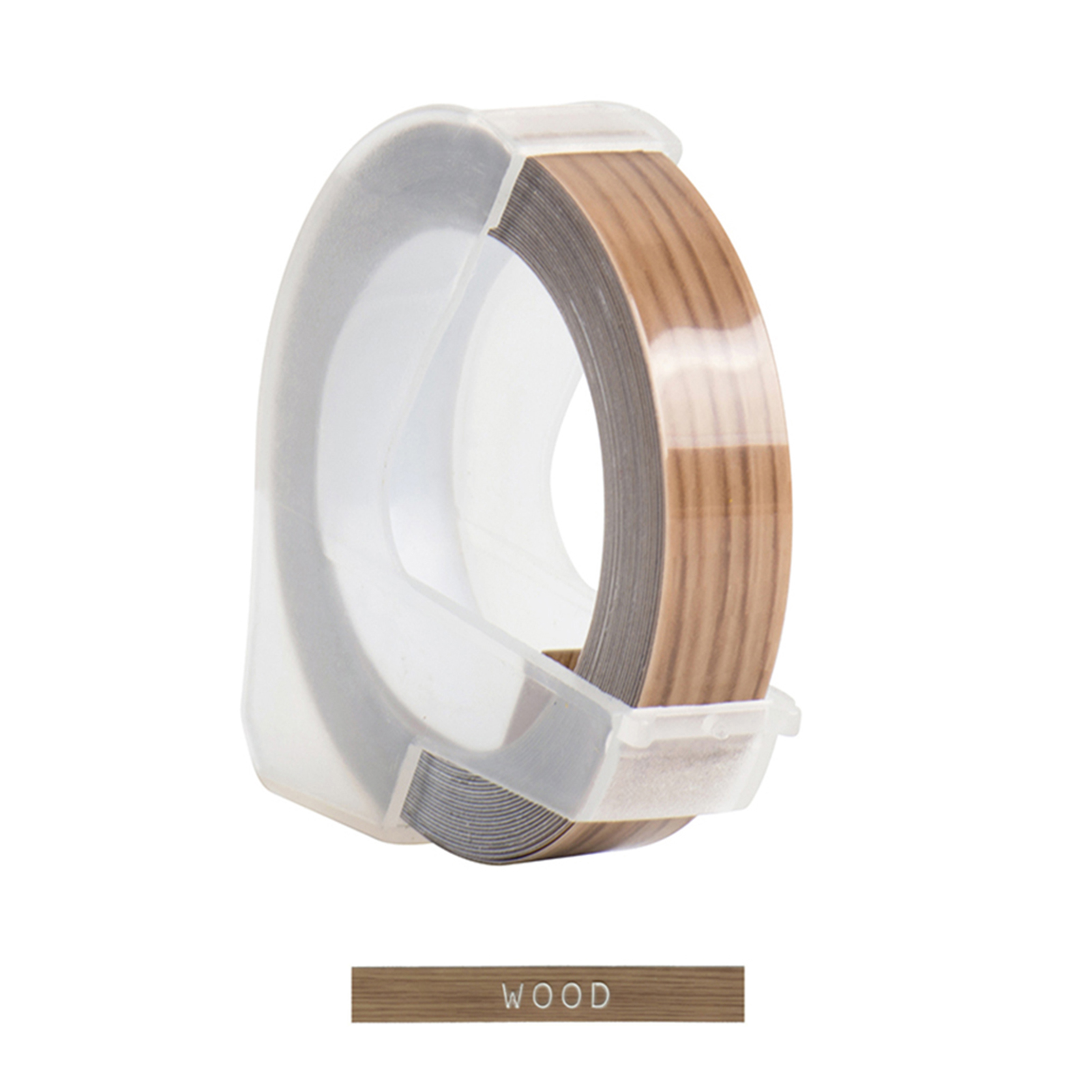 3d-geprägtes Kunststoff-etikettenband Als Nachfüllpackung Für Dymo 12965 1610 Etikettenmarker, 9 Mm X 3 M, Holzoptik, 1 Rolle