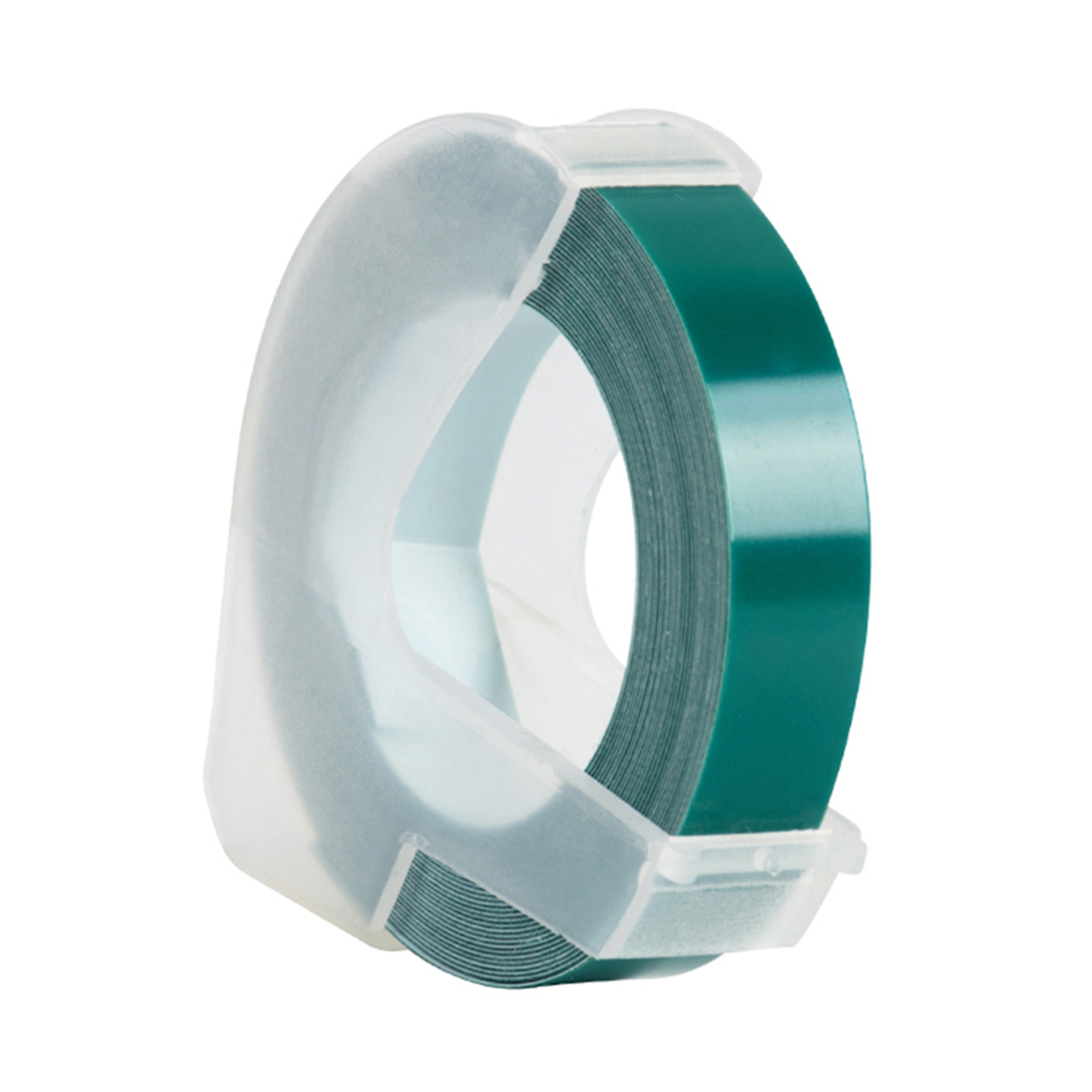 3d-geprägtes Kunststoff-etikettenband, Nachfüllpackung Für Dymo 12965 1610, 9 Mm X 3 M, 1 Rolle, Seegrün