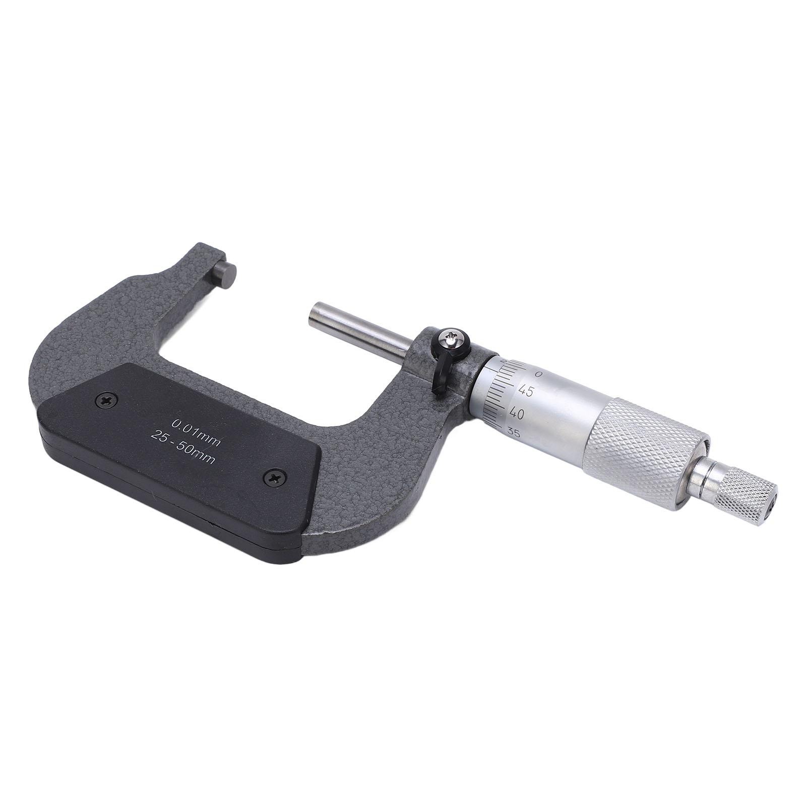 Mikrometer Mit Stabiler Legierungsoberfläche, Präzise Tragbare Messung, Dickenmessgerät 25-50/0,01 Mm