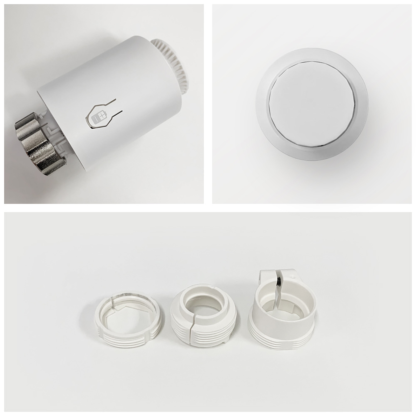 Tuya Zigbee Thermostatventil Für Heizkörper, Drahtlose Heizungssteuerung Per App, Kompatibel Mit Amazon Alexa