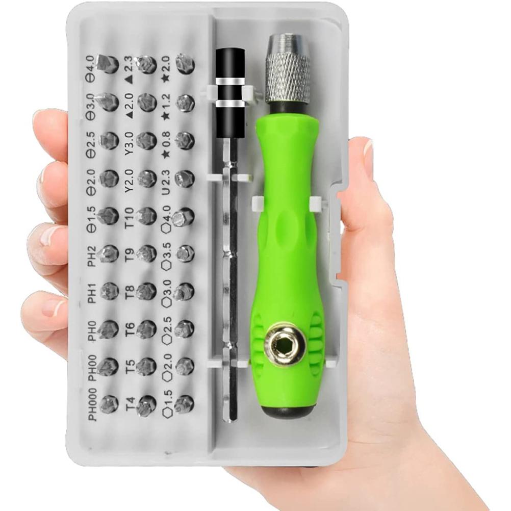 Set Mit 32 Mini-magnetschraubendrehern Zur Reparatur Von Elektronischen Geräten, Präzisionsgeräten, Handys, Laptops, Brillen Und Uhren.