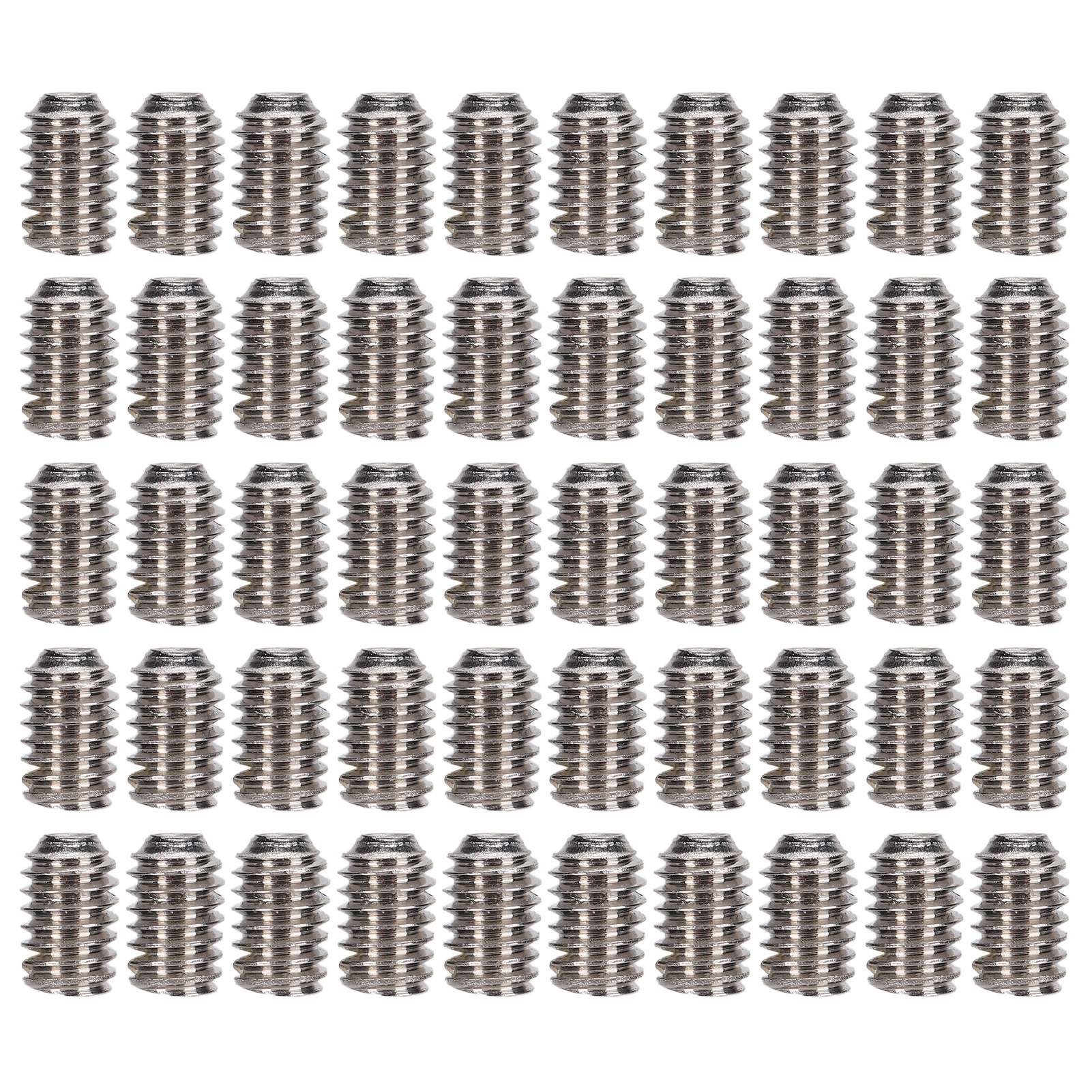Packung Mit 50 A2-70 Edelstahl-gewindestiften, Din 916 Druckschrauben, M2,5x4