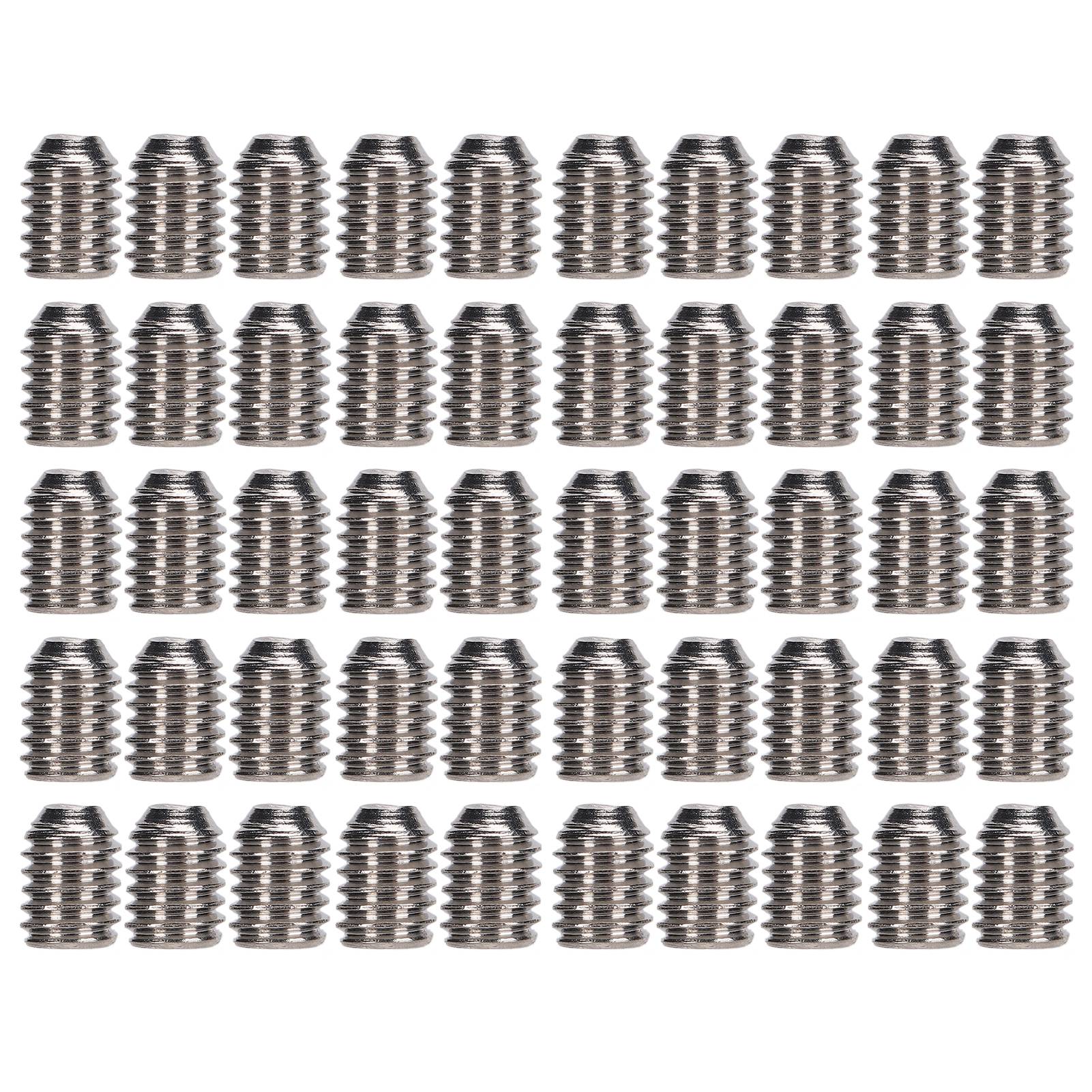 Packung Mit 50 A2-70 Edelstahl-schrauben Din 916 M3x4 Ohne Kopf Für Mechanische Heimwerkerbefestigungen