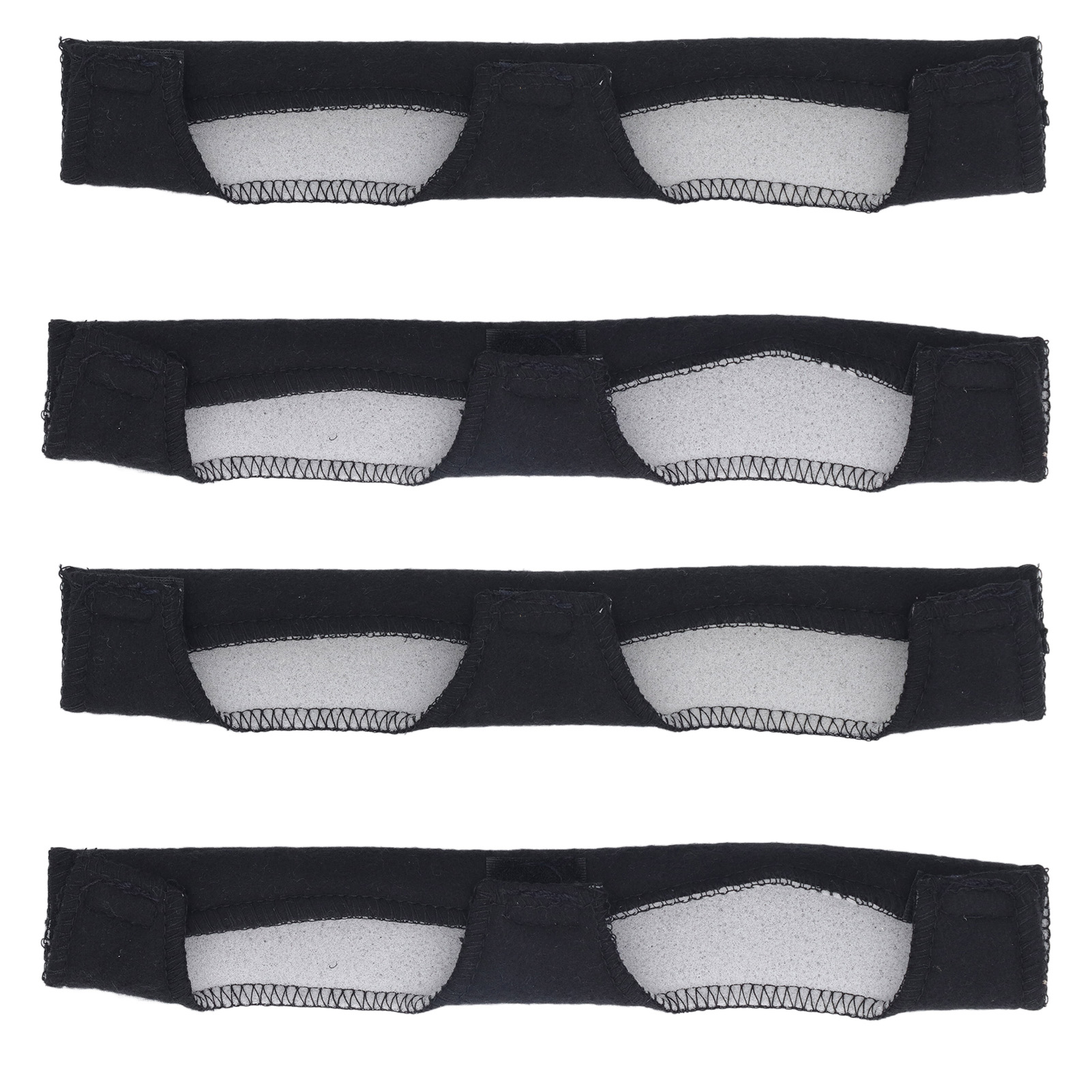 Set Mit 4 Atmungsaktiven, Flammhemmenden Baumwoll-schweißbändern Für Schweißerhelme, Innenzubehör Für Ersatzhelme