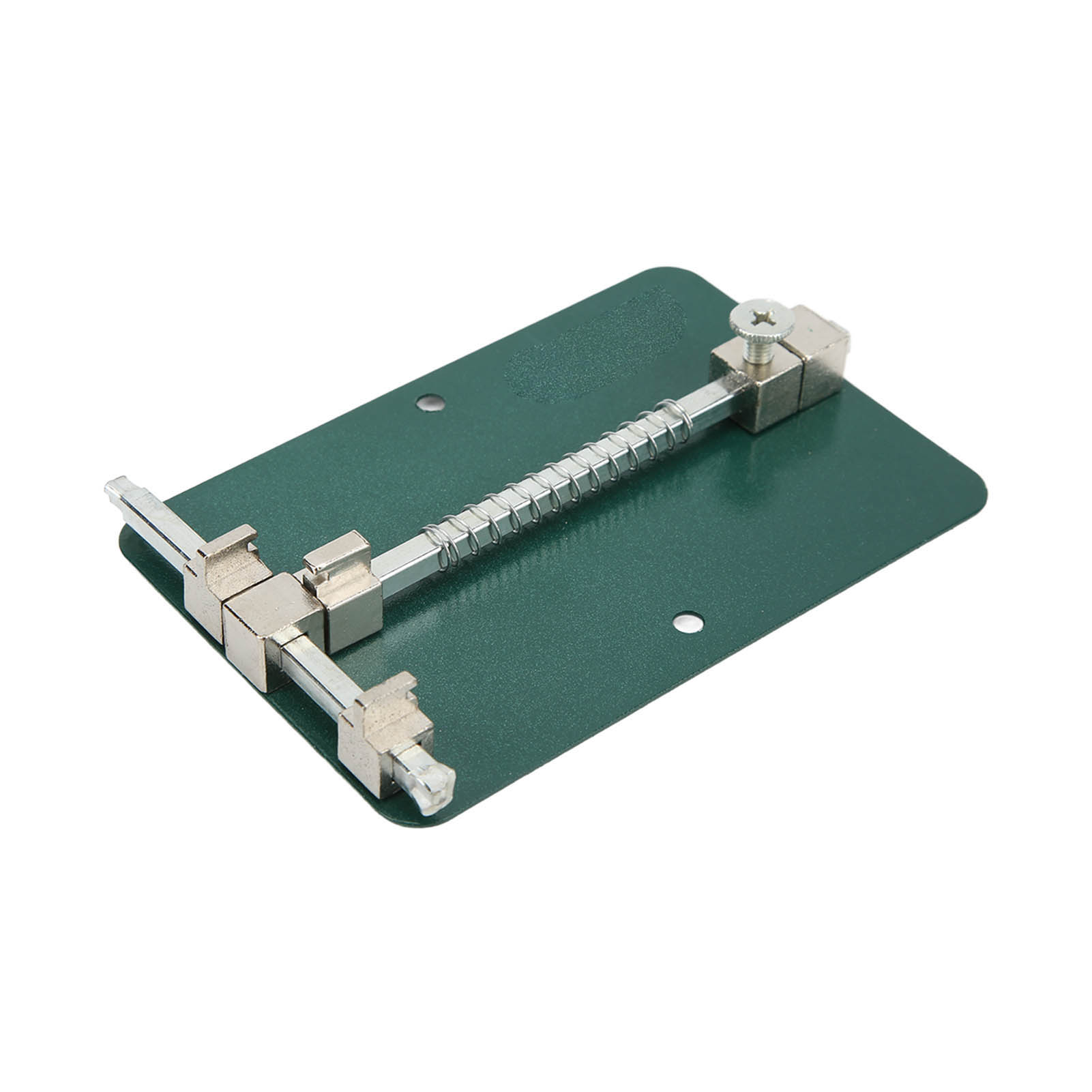 Reparaturständer Für Elektronische Leiterplatten Aus Edelstahl, Stoßfest Und Rostfrei, Stabiler Standfuß, 120 X 80 X 20 Mm, 3 Bewegliche Bajonettverschlüsse