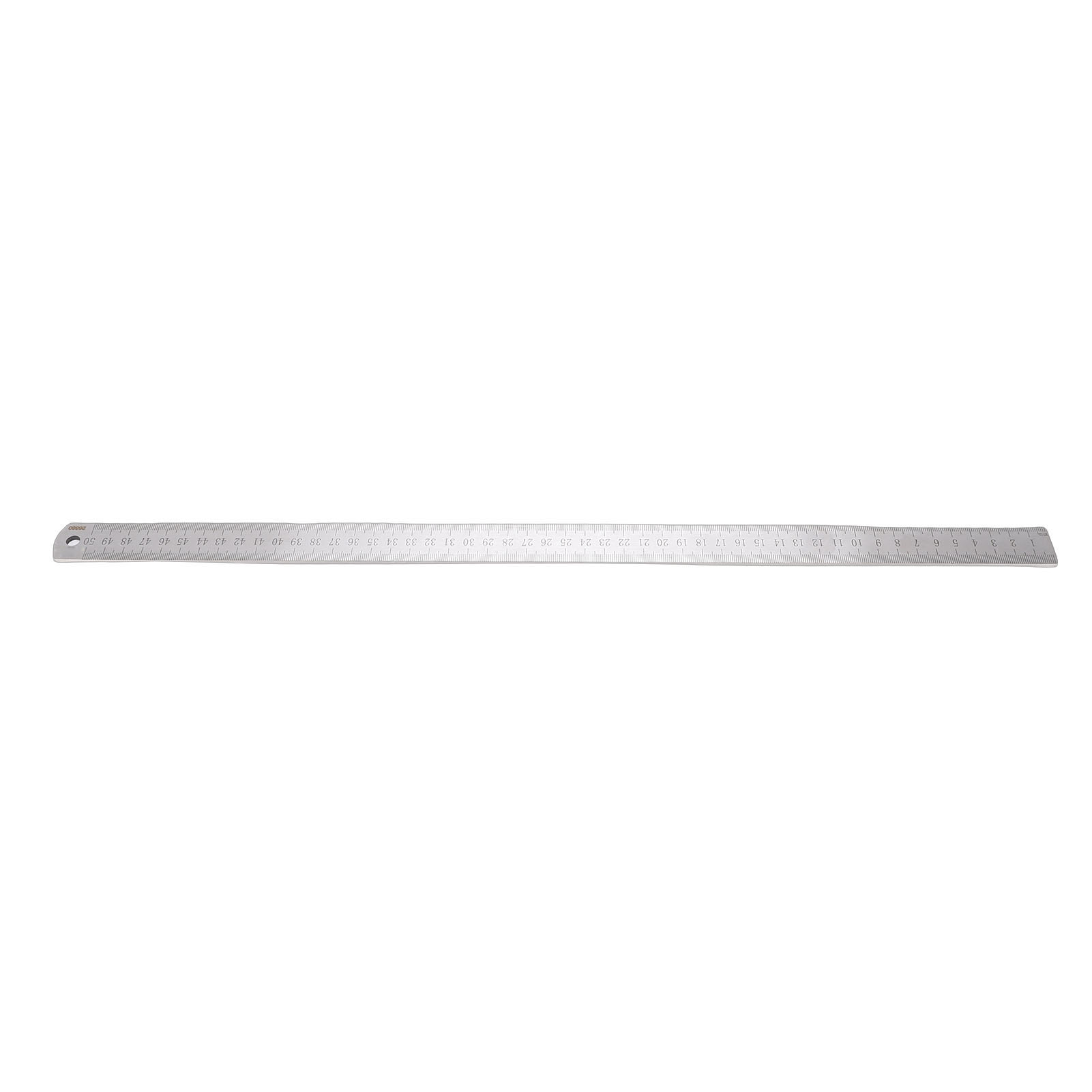 Lineal Aus Legiertem Stahl, 0–50 Cm (0–20 Zoll), Doppelte Metrische/zoll-skala, Robust, Hohe Härte Zum Messen