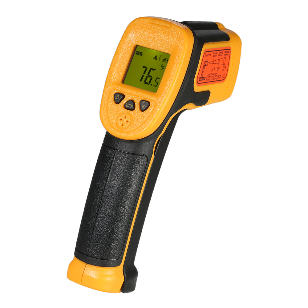 Smart Sensor Mini-infrarot-thermometer, Berührungslos, Tragbares Lcd-display, -32550°c/-261022°f, 12:1 Industrielles Digitales Temperaturmessgerät Mit Datenprotokollierung (nicht Für Den Menschlichen