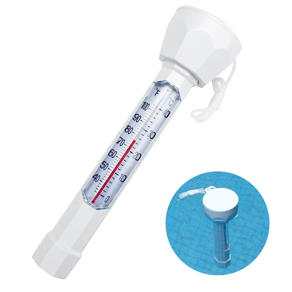Leicht Ablesbares, Schwimmendes Poolthermometer, Wassertemperaturmesser Mit Trageschlaufe Für Spa, Teich Und Whirlpool