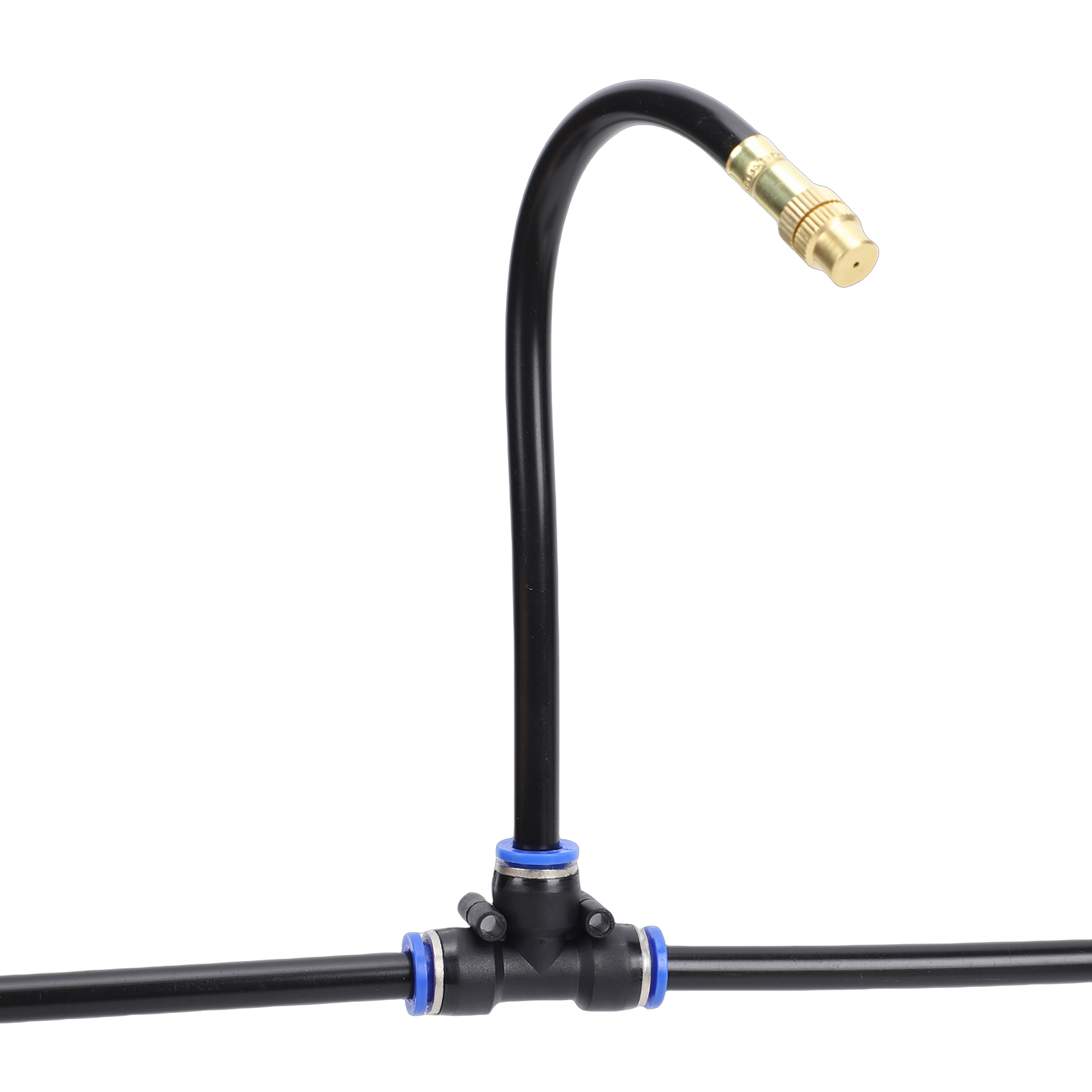 M Tropfbewässerungssystem, Gartenbewässerungsset Mit 5 Düsen, Automatisches Sprühsystem Für Den Außenbereich, Rasen, Gewächshaus, 5 Mm Innenschlauch, 8 Mm Außenschlauch, 3/4-zoll-anschluss