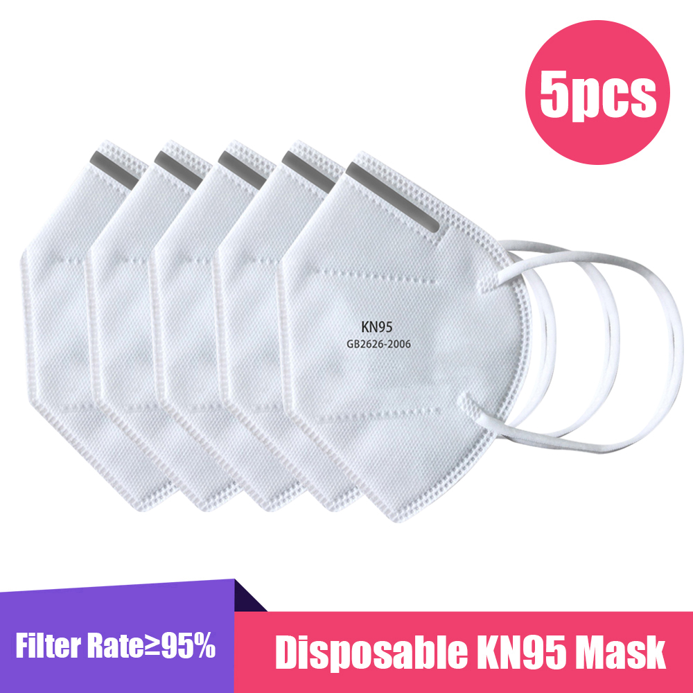 Stück Kn95 Anti-pm2.5 Atemschutzmasken Mit Staubfilter Und Mundschutz