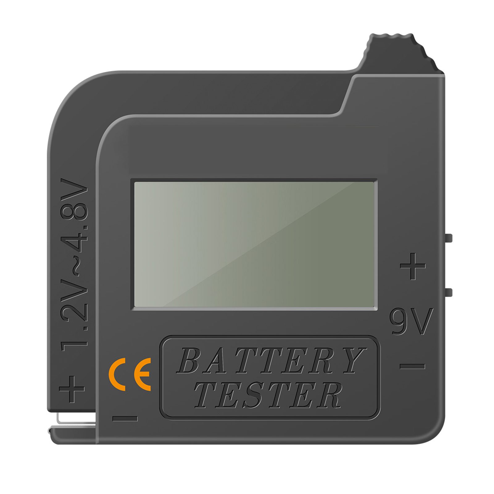 Batterietester Mit Lcd-bildschirm, Universeller Spannungs- Und Kapazitätsregler Für Aaa- Und Aa-knopfzellen.