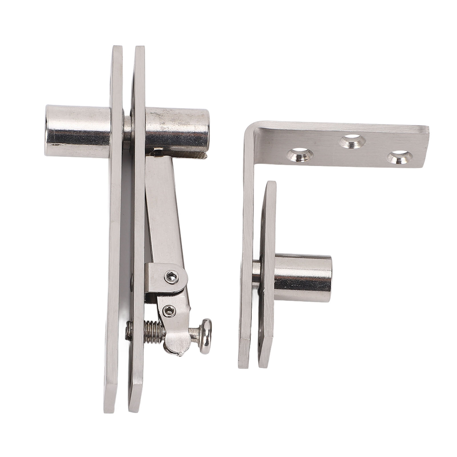 Unsichtbares Drehscharnier Aus Edelstahl, 180°-drehung, Tragkraft 136 Kg, Für Holztüren, Möbel, Bücherregale, Kleiderschränke, 2er-set