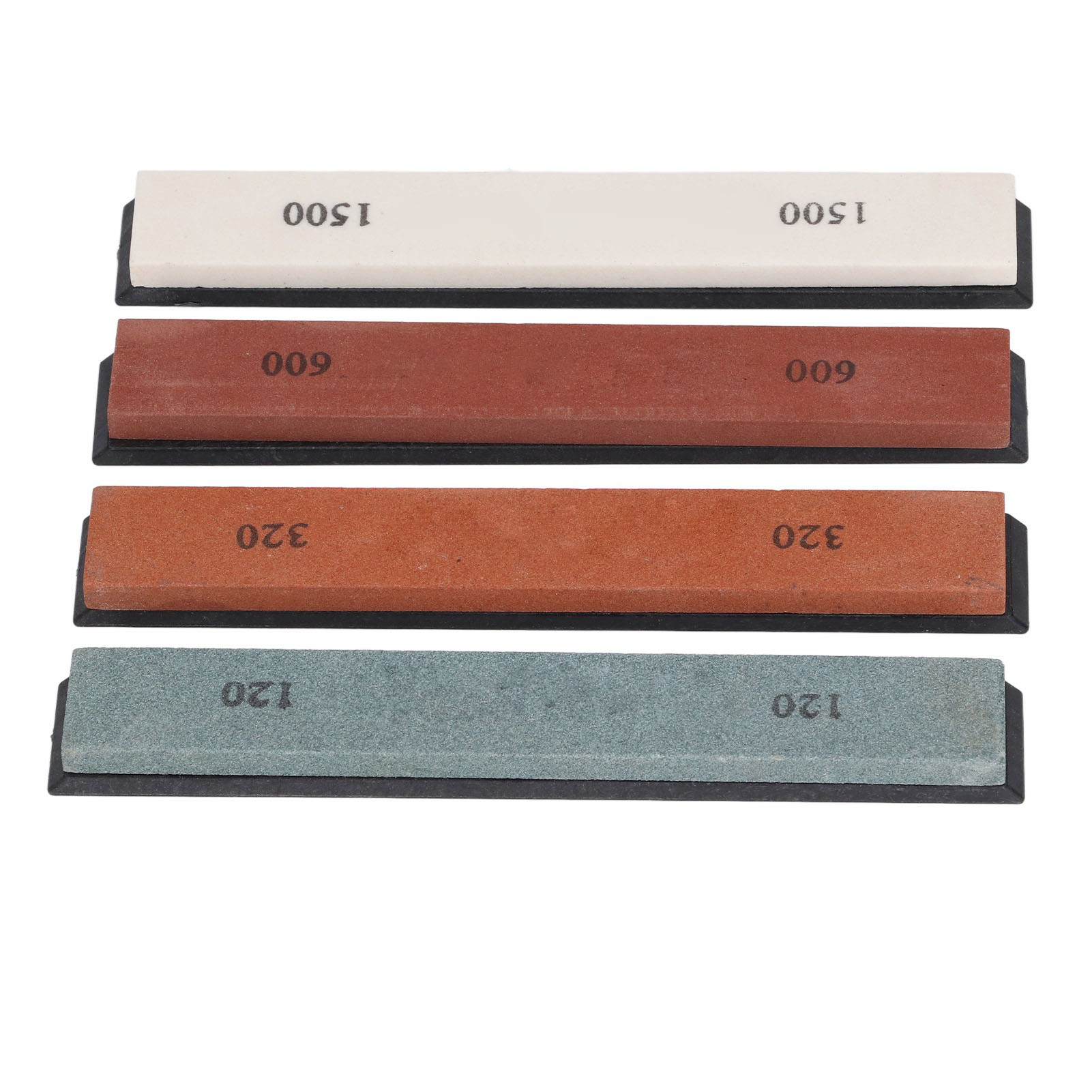 Set Mit 4 Robusten Und Sicheren Messerschärfsteinen, Wasserstein-klingenschärfer, Körnung 120, 320, 600, 1500
