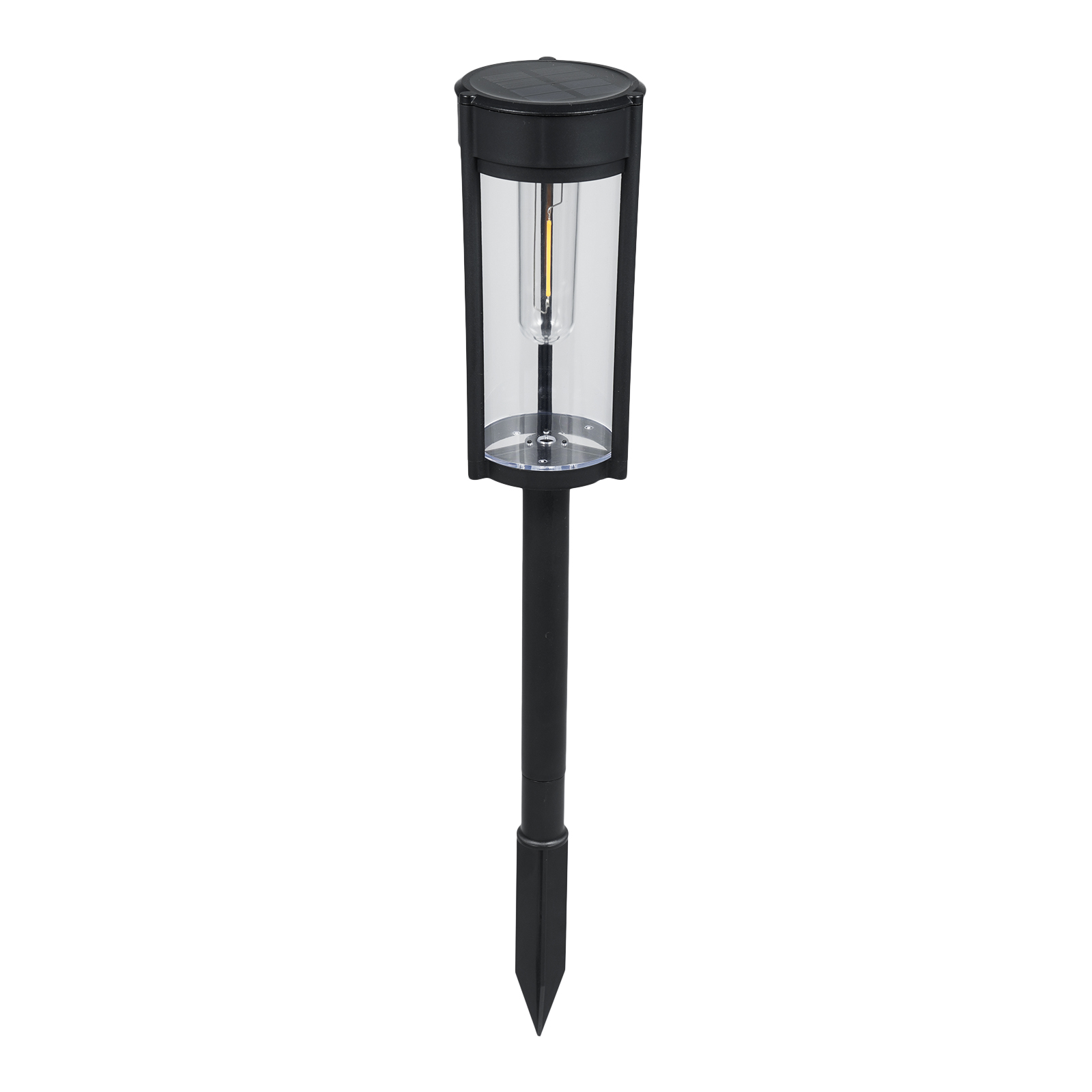 Ip65 Wasserdichte Solar-wegeleuchten Mit Led-glühbirne, Autarke Außenbeleuchtung Mit Automatischer Ein-/ausschaltfunktion Für Garten, Hof, Eingangsbereich Und Rasen