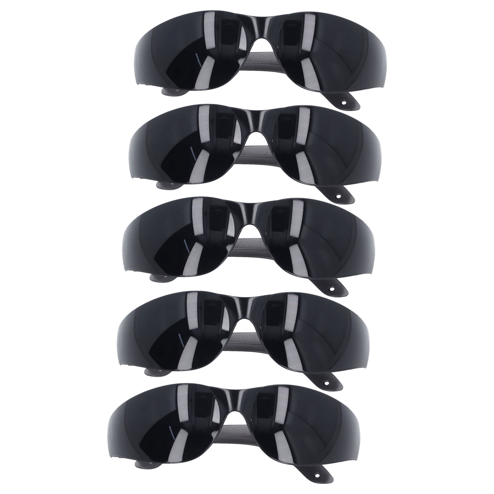 Set Mit 5 Tragbaren Sonnenfinsternisbrillen Mit Uv-schutz Für Kinder