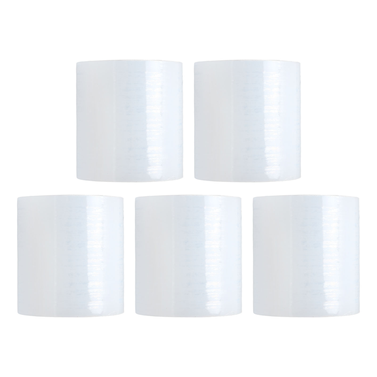 Packung Mit 5 Selbstklebenden, Transparenten Pe-folien-veredelungsbändern, 7 Cm Breit, Für Die Reparatur, Das Anbinden Und Die Verpackung Von Pflanzen In Baumschulen.