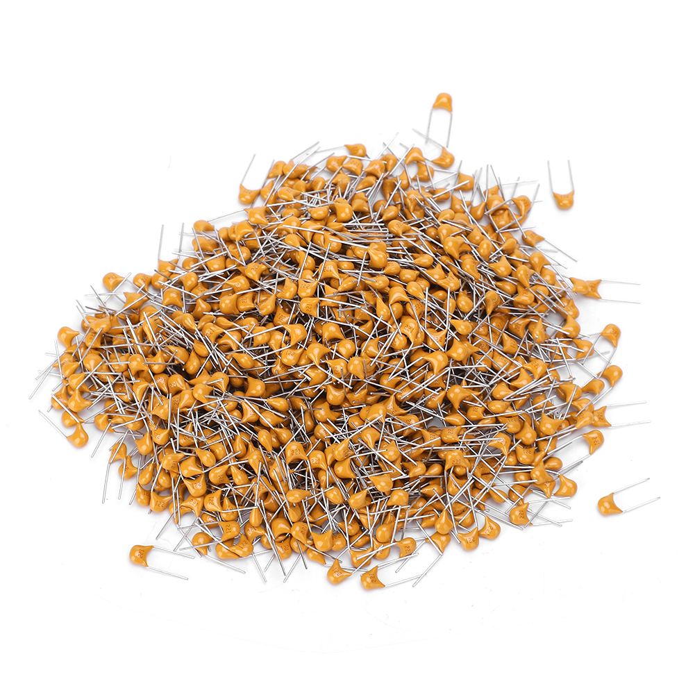 Konvolut Von 1000 Keramikkondensatoren, 220 Pf, 5,08 Mm Schaft, 50 V Dc, 10 % Toleranz