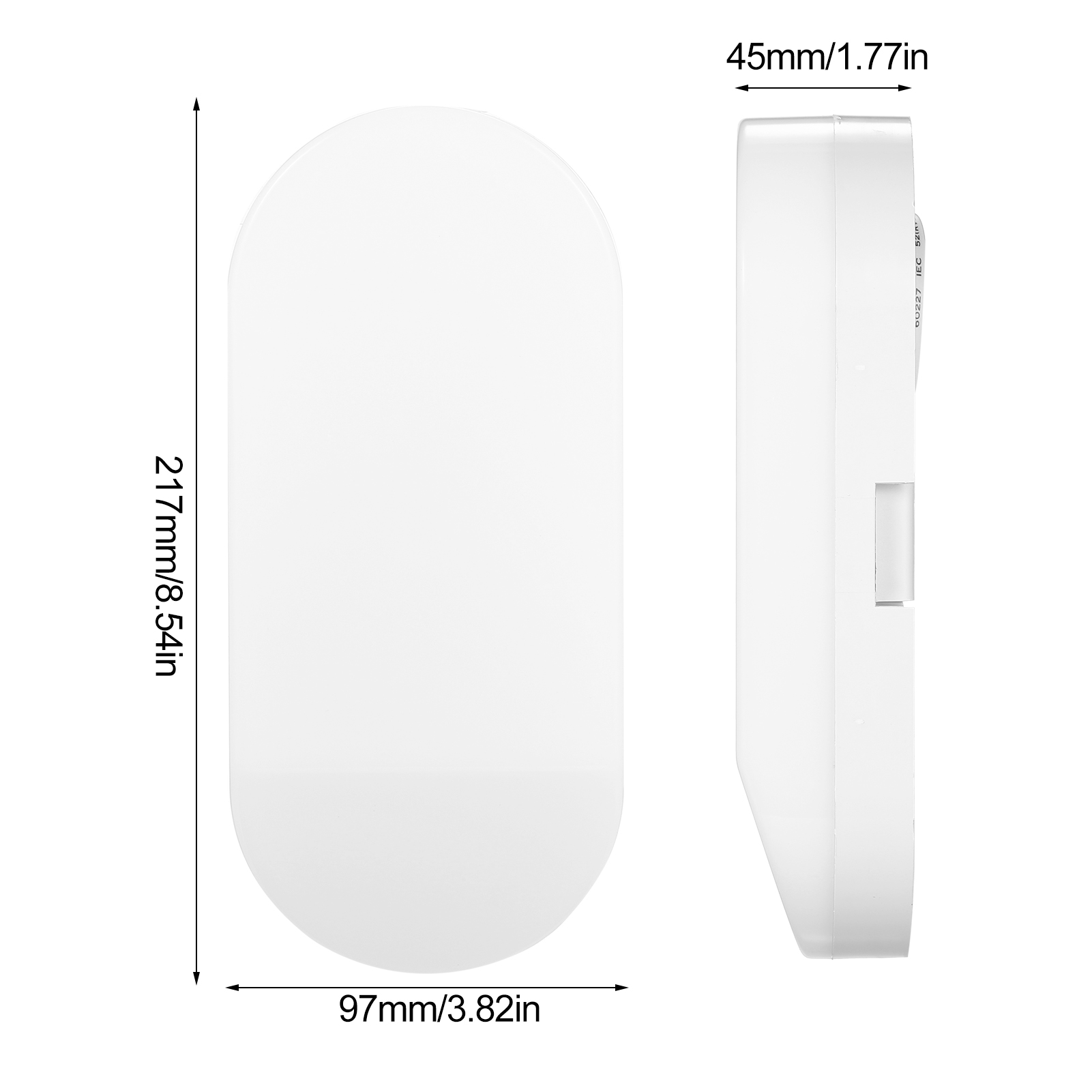 Intelligente Led-wandleuchte Mit Ton- Und Lichtsensor, Induktionswandleuchte, Bewegungsmelder, Nachtlicht Für Schlafzimmer, Flur, Treppenhaus, Kinderzimmer