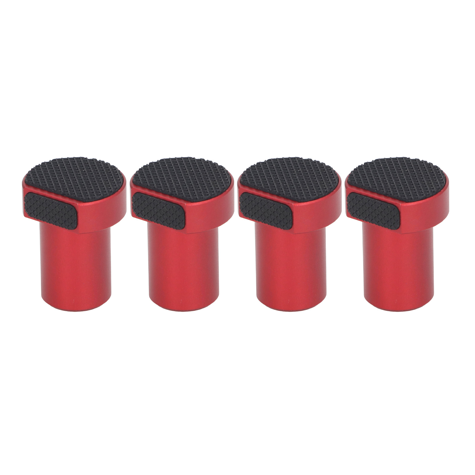 Set Mit 4 Bankhaken Aus Aluminiumlegierung Mit Antirutschpads, 19 Mm (3/4 Zoll) Für Holzwerkbanklöcher, Rot