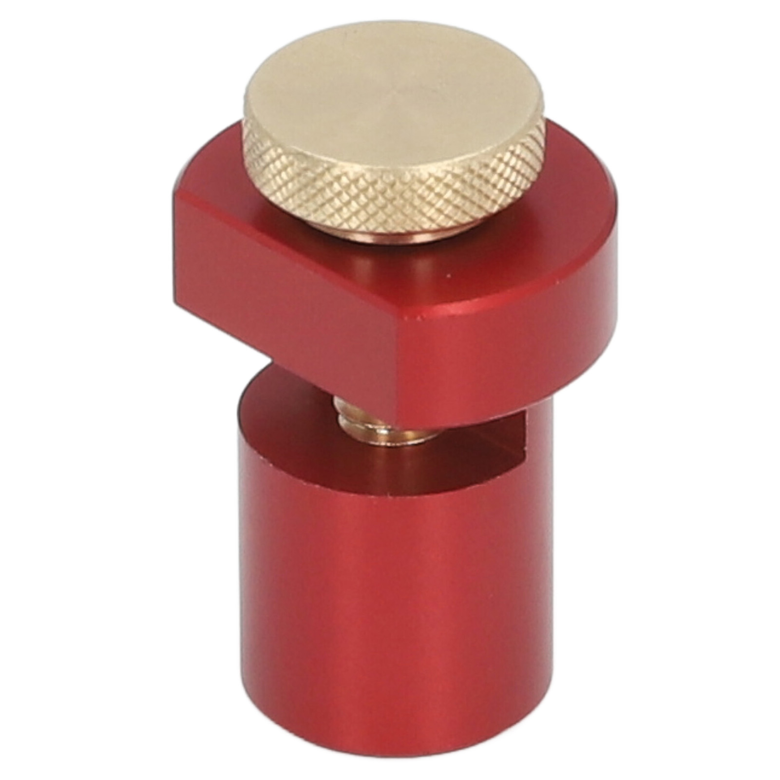 20-mm-hundelochstopper Aus Aluminiumlegierung Mit Rändelschraube, Treppenlehre, Hilfsklemme, Winkelmesser, Rotes Holz