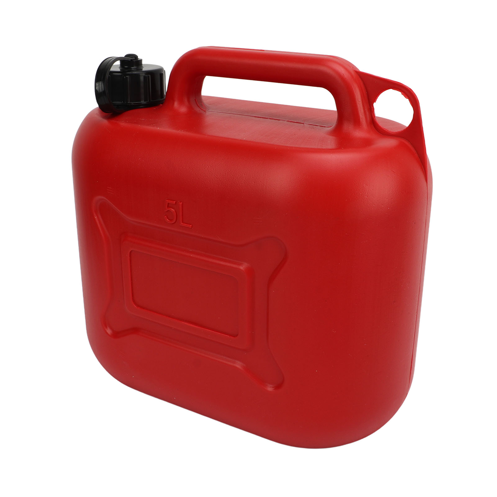 5-liter-benzinkanister (1,3 Gallonen) Aus Auslaufsicherem Abs-kunststoff, Rot, Mit 27 Cm Langem Auslaufschlauch
