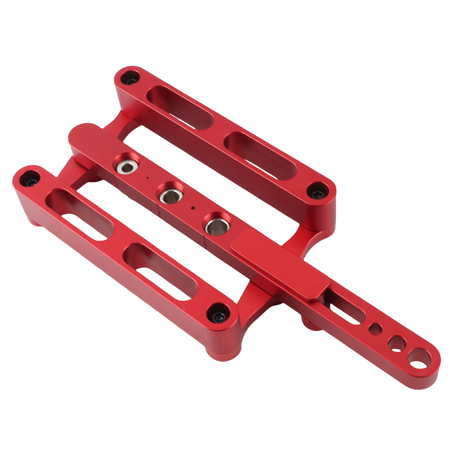 Korrosionsbeständige Bohrschablone Aus Aluminiumlegierung Für Die Holzbearbeitung, Rot