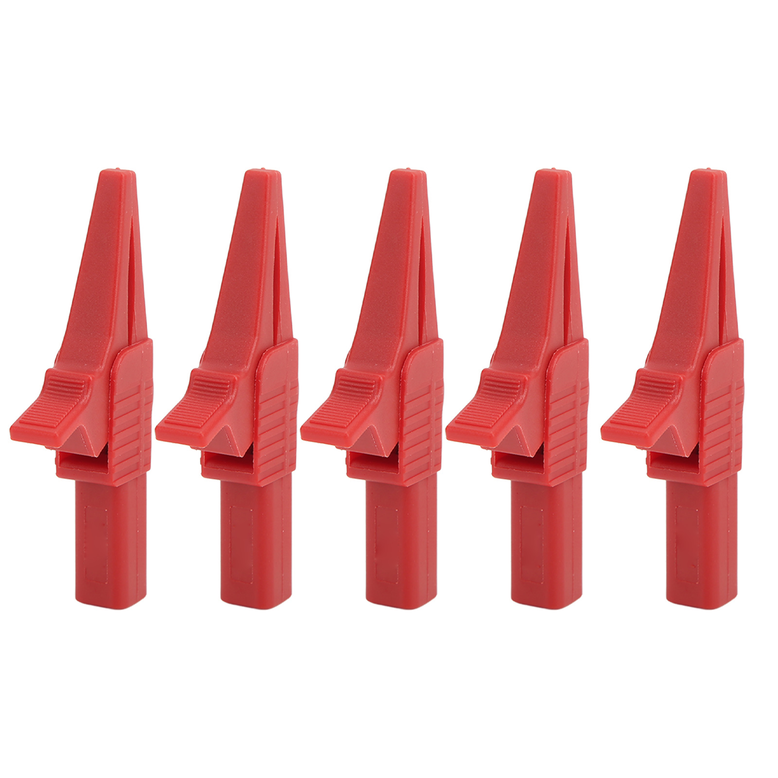 Stück J.60039 Multifunktionale Sicherheitsprüfklemmen, Sicherheitstyp Mit 4-mm-buchse Für Elektronische Instrumente, Rot