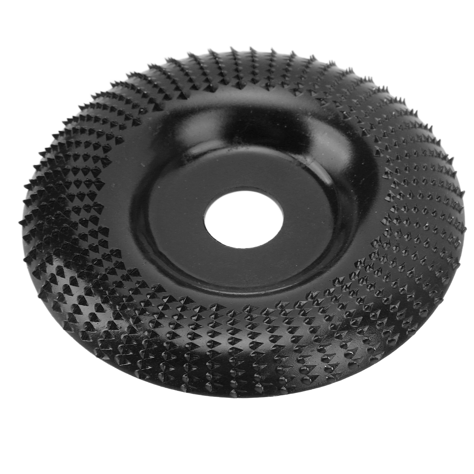 Stabile, Verformungsfreie, Robuste Wolframkarbid-holzgravurscheibe, 125 X 22 Mm, Schwarze Schleifscheibe