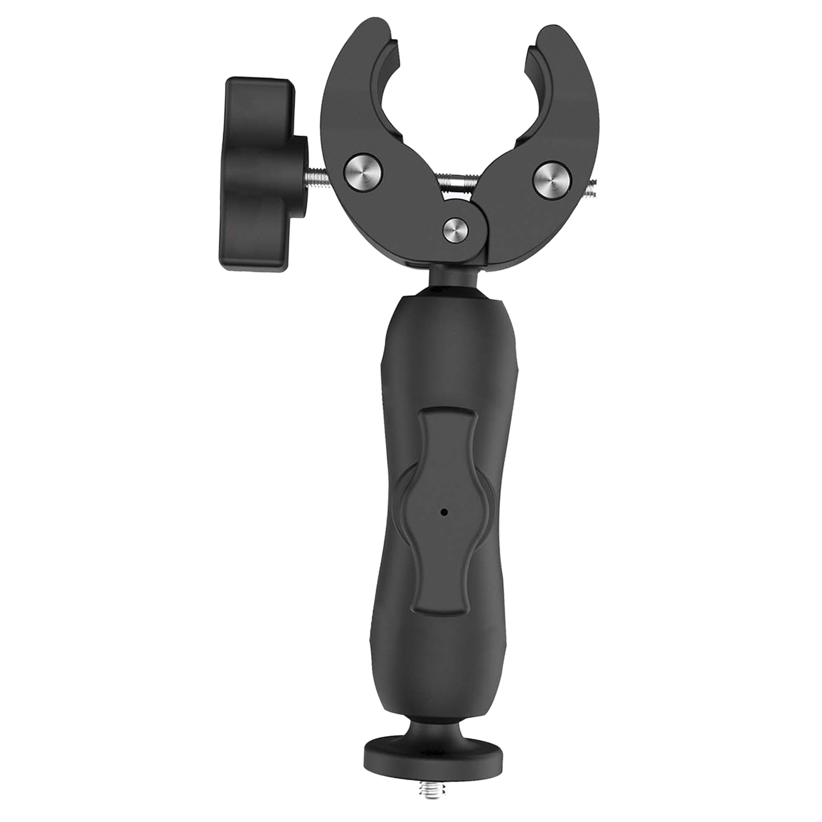 Mini-satellitenantennenmast-klemmhalterung, Universelle Neigbare Halterung Mit Schwarzem Adapter, Für Wohnmobilleitern, Yachtmasten