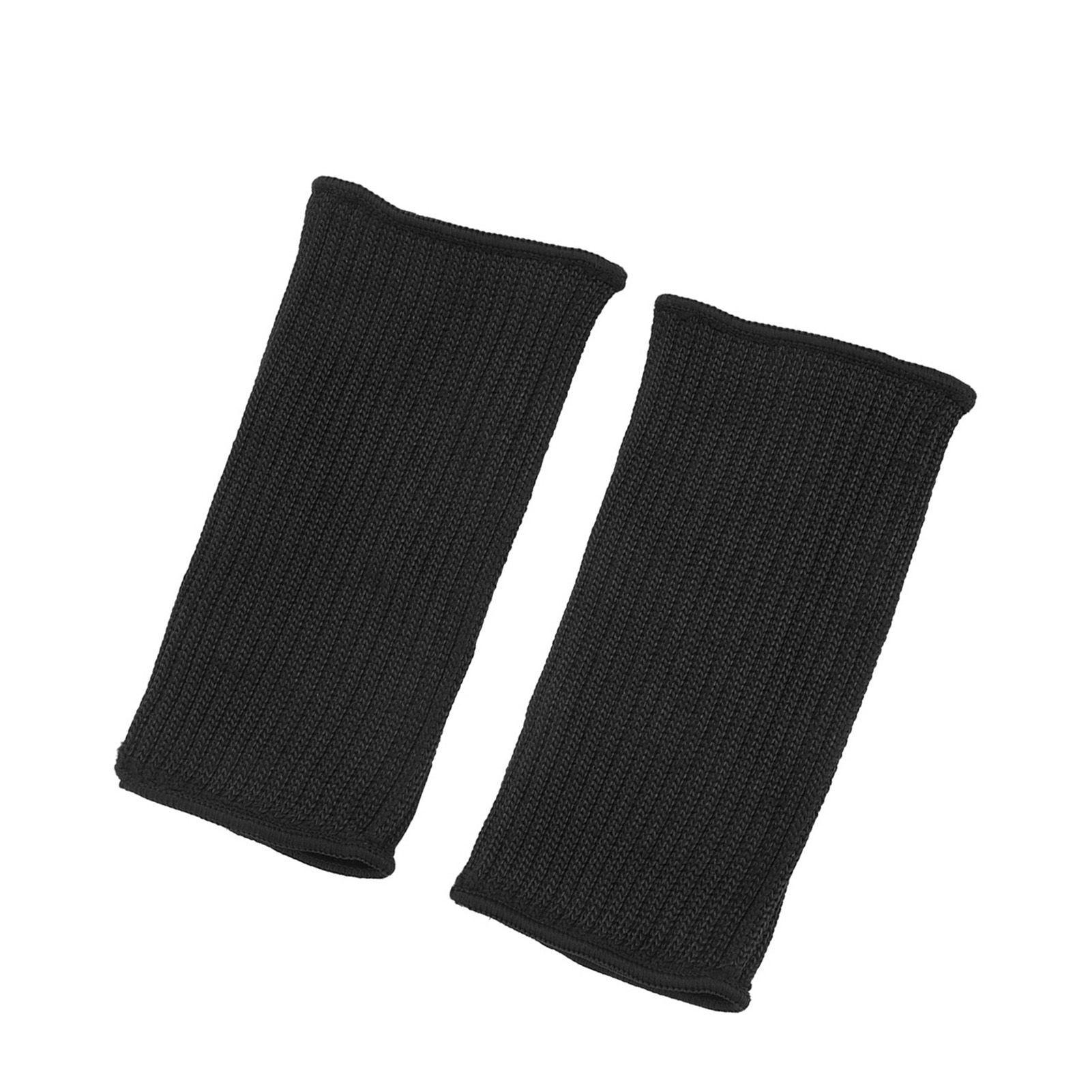 Paar Schnittfeste Armstulpen, Schnittfest, Kratzfest, Polyethylen, Stahl, Schwarz, 20,5 X 9,5 Cm (1)