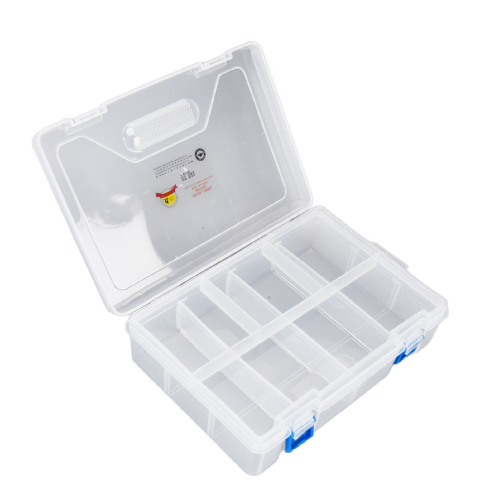 Abnehmbare, Transparente Aufbewahrungsbox Aus Pp-kunststoff Für Schmuck Und Chips Sk-10235 235x160x65mm