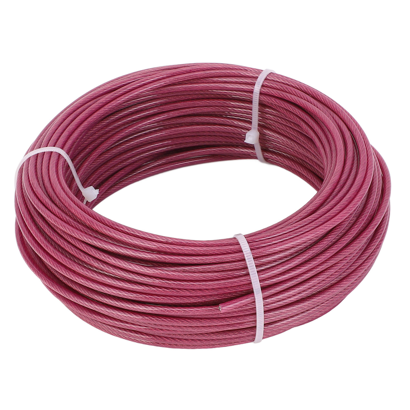 Kabelspannset Mit Multifunktionsdrehgelenk, 30 M Langes, 3 Mm Dickes, Violettes Edelstahlseil 304 Für Rankgitter, Kletterpflanzen, Weinreben Und Sonnensegel