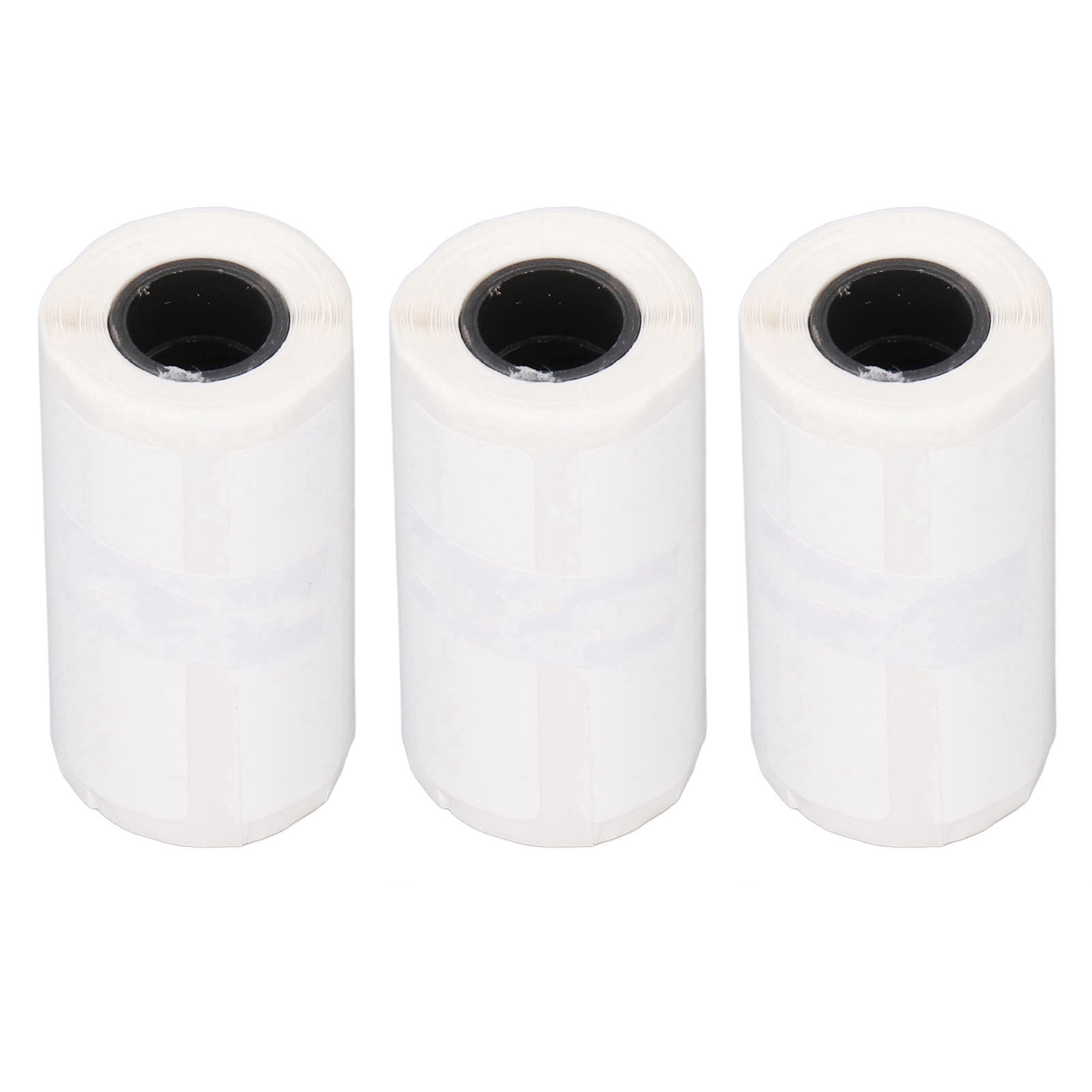 Packung Mit 3 Rollen Weißem, Selbstklebendem Thermopapier, Klarer Druck, Leicht Abziehbare Empfängeretiketten, 50 X 15 Mm (450 Blatt) Für Privatanwender Und Kleine Unternehmen