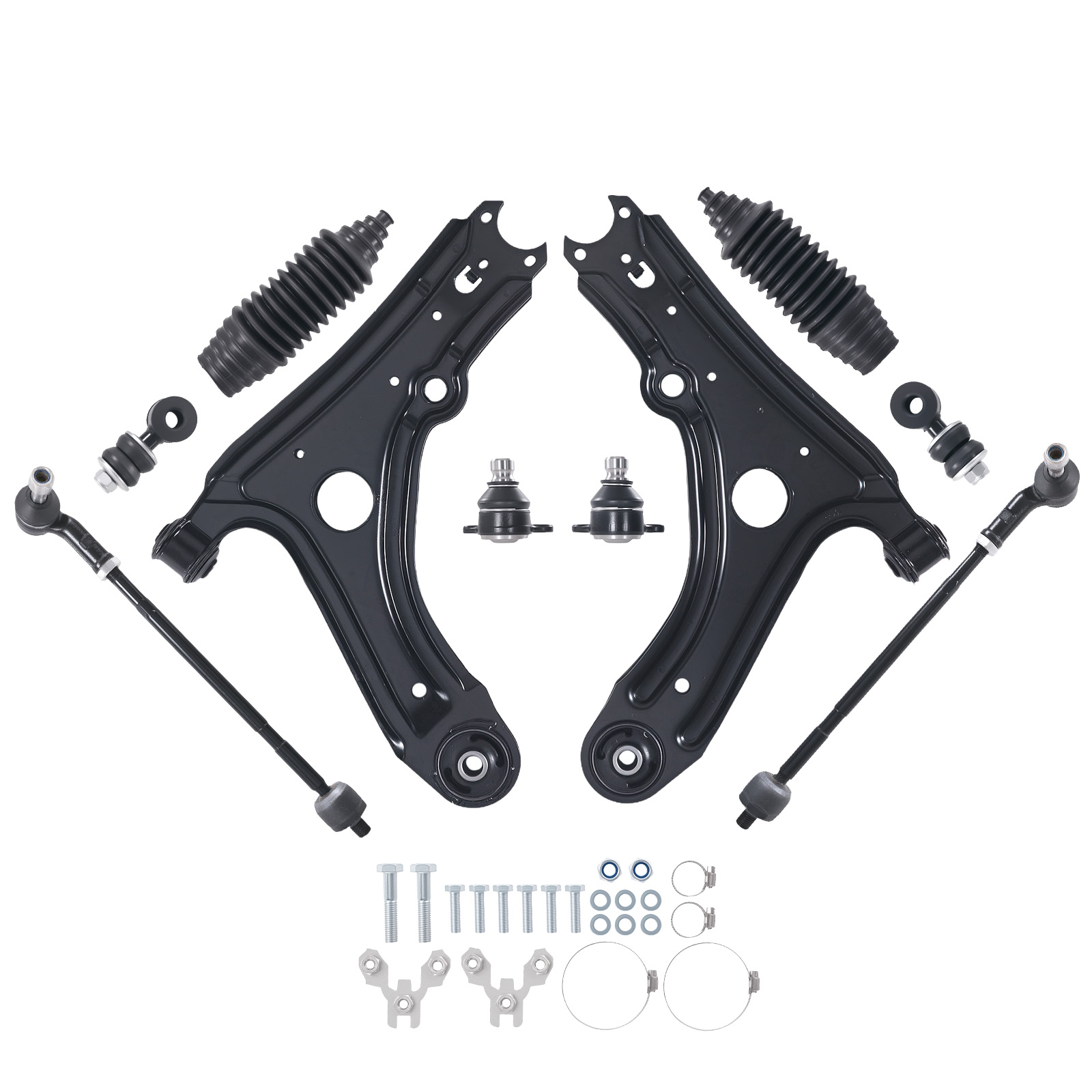 10-teilig Fahrwerk Set Vorne For Vw Golf 2/jetta 2 357407365 191422831