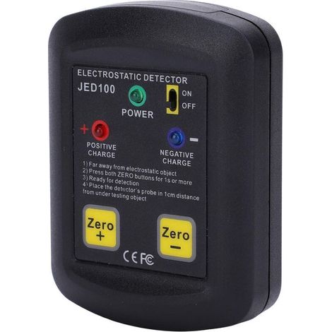 Jed100 Elektrostatischer Spannungsprüfer, Antistatikdetektor Für Vliesstoffe, Gute Leistung, Von Debuns