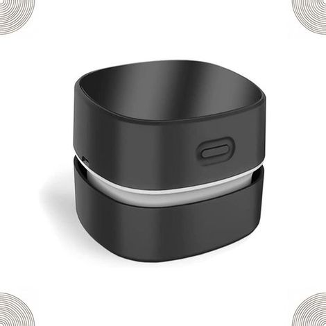 Kzq Tischstaubsauger, Mini-tischstaubsauger, Energieeffizient, Bis Zu 300 Minuten Akkulaufzeit, Kabellos, 360° Drehbar, Geeignet Zur Reinigung Von Haaren, Staub Und Tastaturen