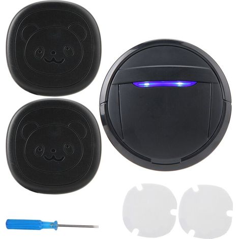 Kabellose Türklingel, Wasserdichter Kabelloser Touch-knopf, Hunde-türklingel, Sos-ruffunktion, 2 Sender, 1 Empfänger (eu)