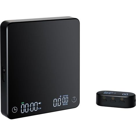 Kaffeewaage Mit Timer, Espressowaage 3 Kg/0,1 G, Hochpräzise Waage, Elektronische Küchenwaage Mit Usb-anschluss Und Led-anzeige