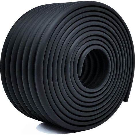 Kindersicherheitsmatte, Wandmatte, Sicher Und Stoßdämpfend, Geeignet Für Schlafzimmer Und Kinderzimmer - 2 Meter, Schwarz.