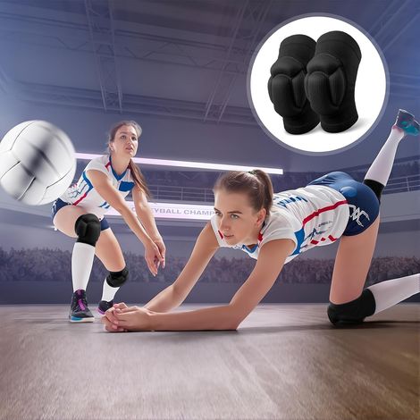 Knieschoner – Professionelle Schutzkleidung Mit Stoßdämpfenden Und Rutschfesten Eigenschaften, Atmungsaktive Kompressions-knieschoner Für Männer/frauen, Jugendliche Und Erwachsene – Für Indoor- Und Ou
