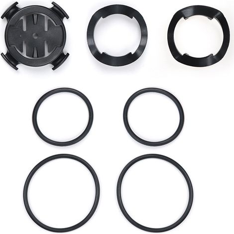 Kompatibel Mit Garmin / Blackbird / Xingzhe / Magene Fahrradcomputern — Universelles Ersatz-montagezubehör: Montagebasis Mit Riemenbefestigung – 2-teiliges Set, Durchmesser