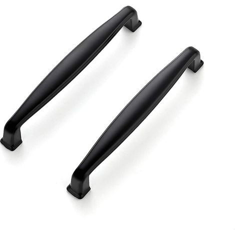 Küchenschrankgriffe – Geeignet Für Schränke, Badezimmermöbel Usw. – 10er-pack, Mattschwarz, 13,7 Cm Lang