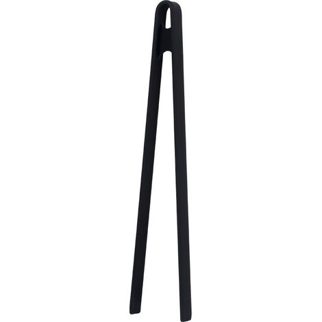 Küchenzange, 29,5 Cm, Schwarz. Küchenutensil Zur Zubereitung Von Speisen. Hitzebeständig Und Spülmaschinenfest.
