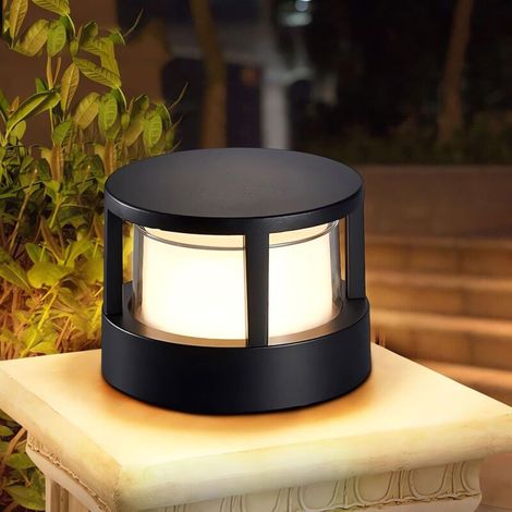 Led-außenleuchte – Für Gehwege, Terrassen Und Balkone – 1 Stück, Große Ausführung – 12 W / Warmweiß